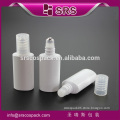 SRS free sample cosmetic 8ml roll on bottle , 12ml white plastic cosmetic pet bottle